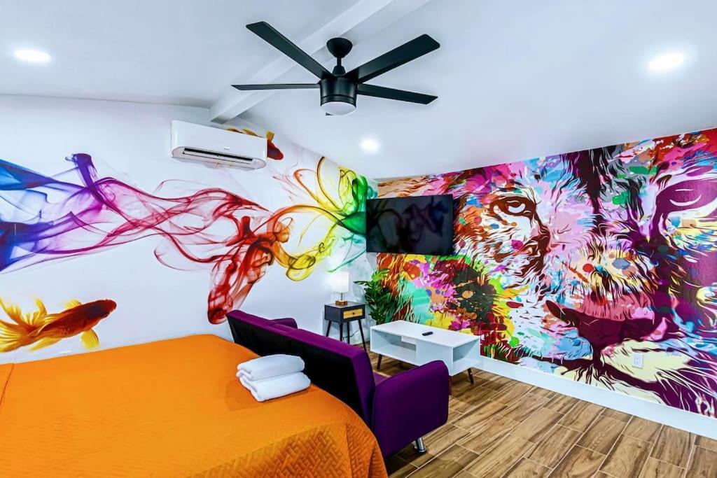 Phoenix Retreat - Studio With King Bed - 10 Min From Airp - Unit C Екстериор снимка